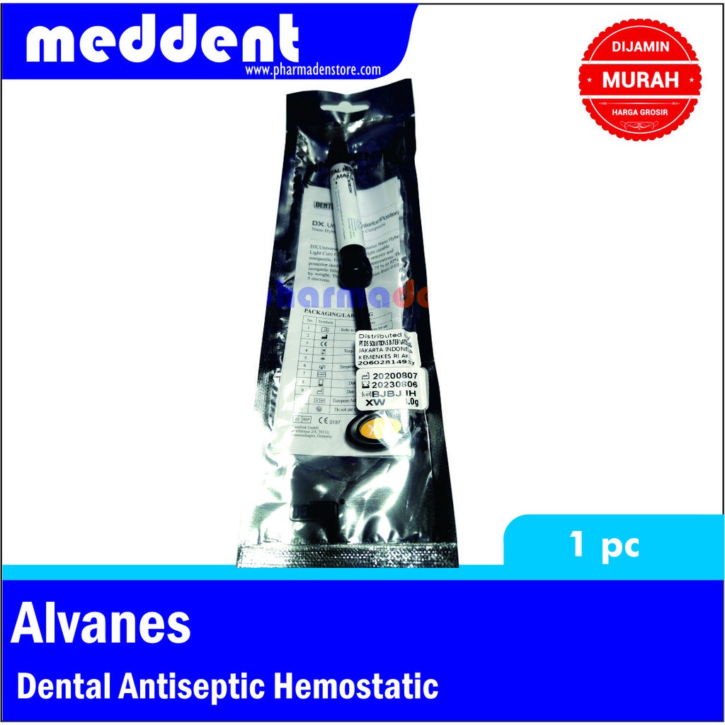 Komposit Dentex XW Extra White Composite Veneer Extra White DX Estheti