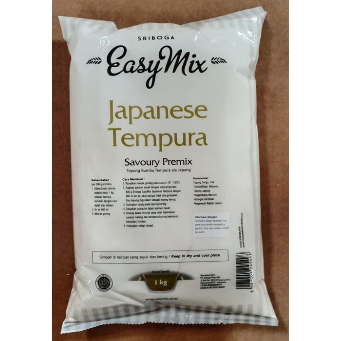 

cs777vv Sriboga Easymix Japanese Tempura - 1Kg Da01D100