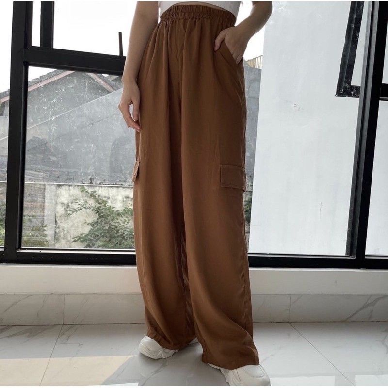 LYORA PANTS CULOT RAYON