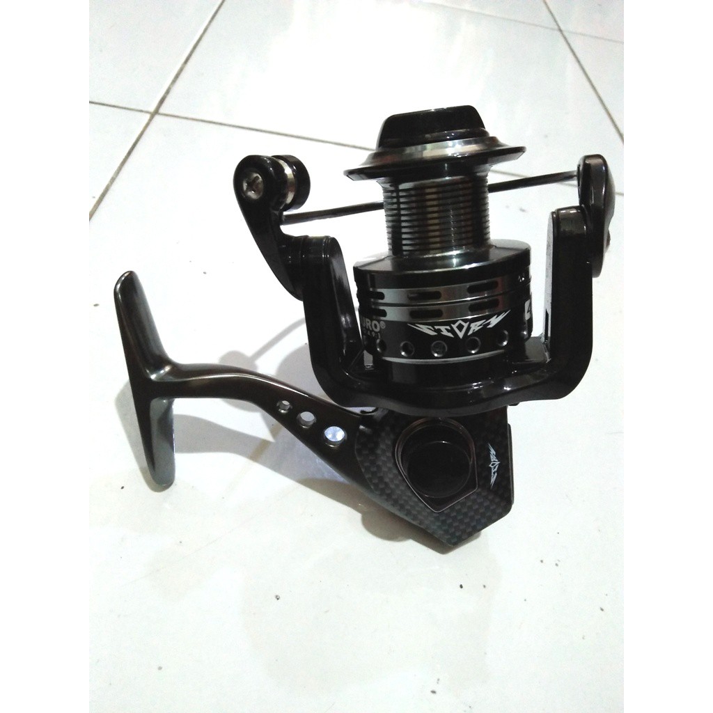 REEL SPINNING METAL MAGURO STORM 4000 RELL LAUT