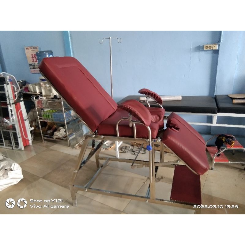 Bed Obgyn Stainless Steel / Bed Obgyn / Bed Obgyn Curret