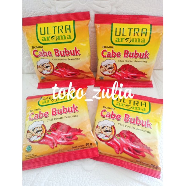

CABE BUBUK ULTRA AROMA SACHET ISI 50 GRAM