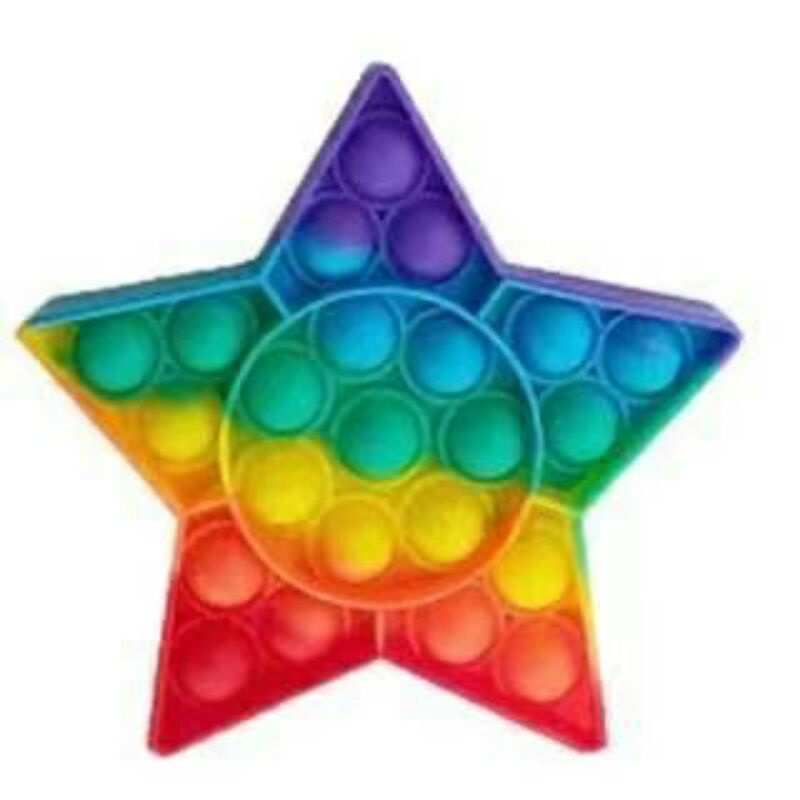 TERMURAH!!! POP IT VIRAL / MAINAN POP IT MURAH RAINBOW PELANGI-4