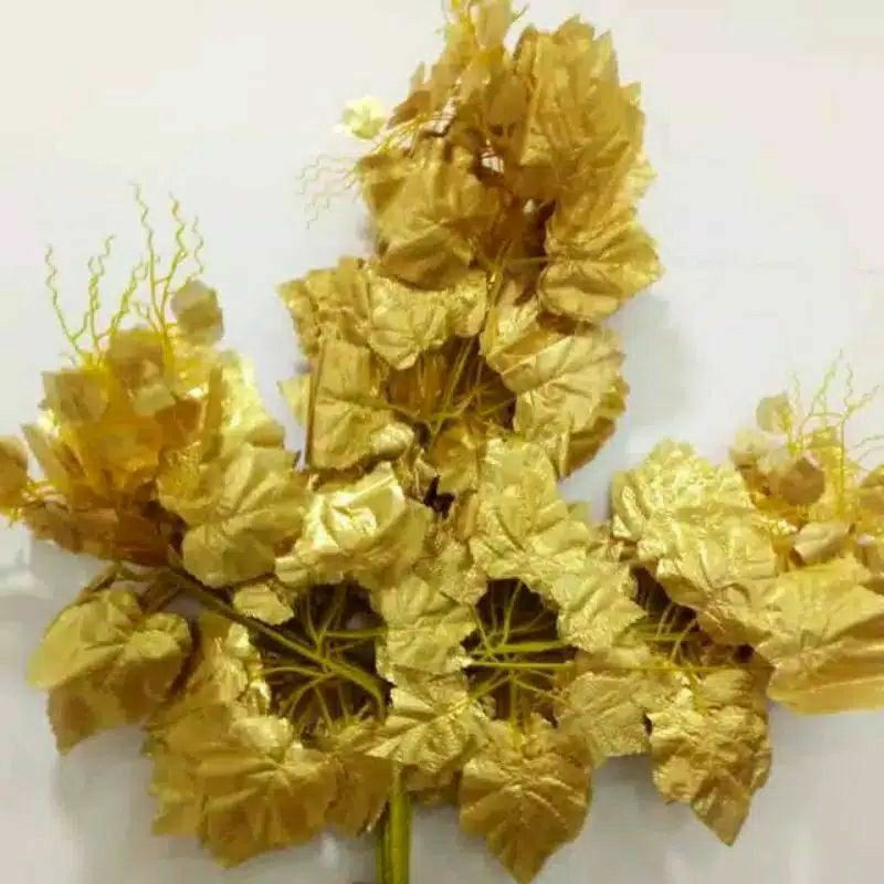 daun anggur arteficial//daun anggur plastik//daun anggur dekorasi//daun anggur hias palsu