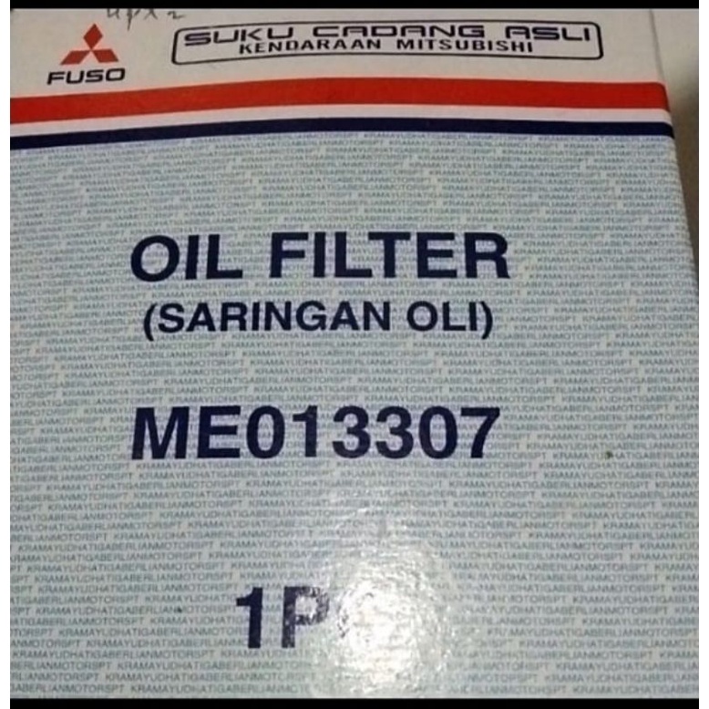 Filter oli Canter/ps135 Original KTB