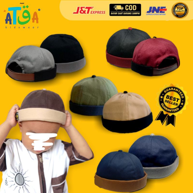 PECI TOPI ANAK/PECI MIKI HAT ANAK/PECI ANAK DUA WARNA