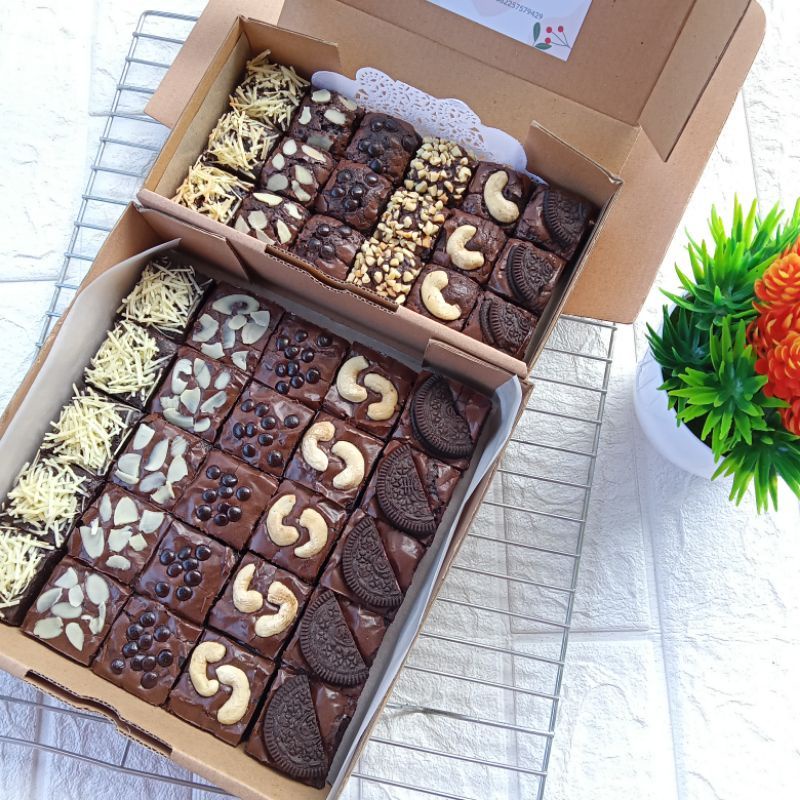 

bolu brownis coklat premium