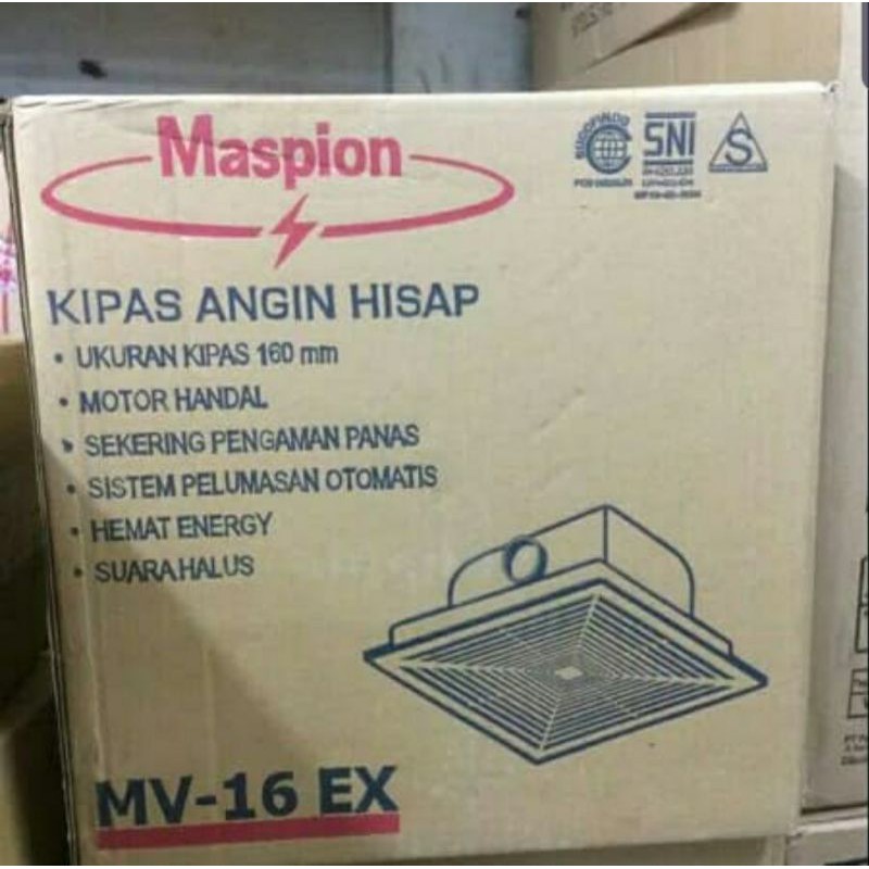 Exhaust Fan Cerobong Maspion MV-16EX