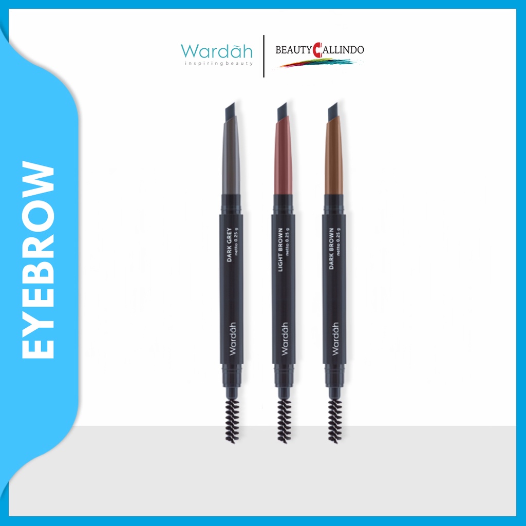 Wardah EyeXpert Matic Brow Definer 0.25 gr - Pensil Alis Anti Air dan Tahan Lama