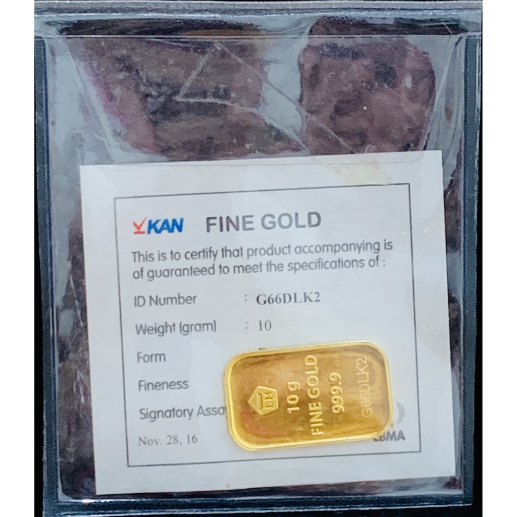 Antam GOLD BAR 10 gr Logam mulia emas antam bersertifikat resmi termurah medan