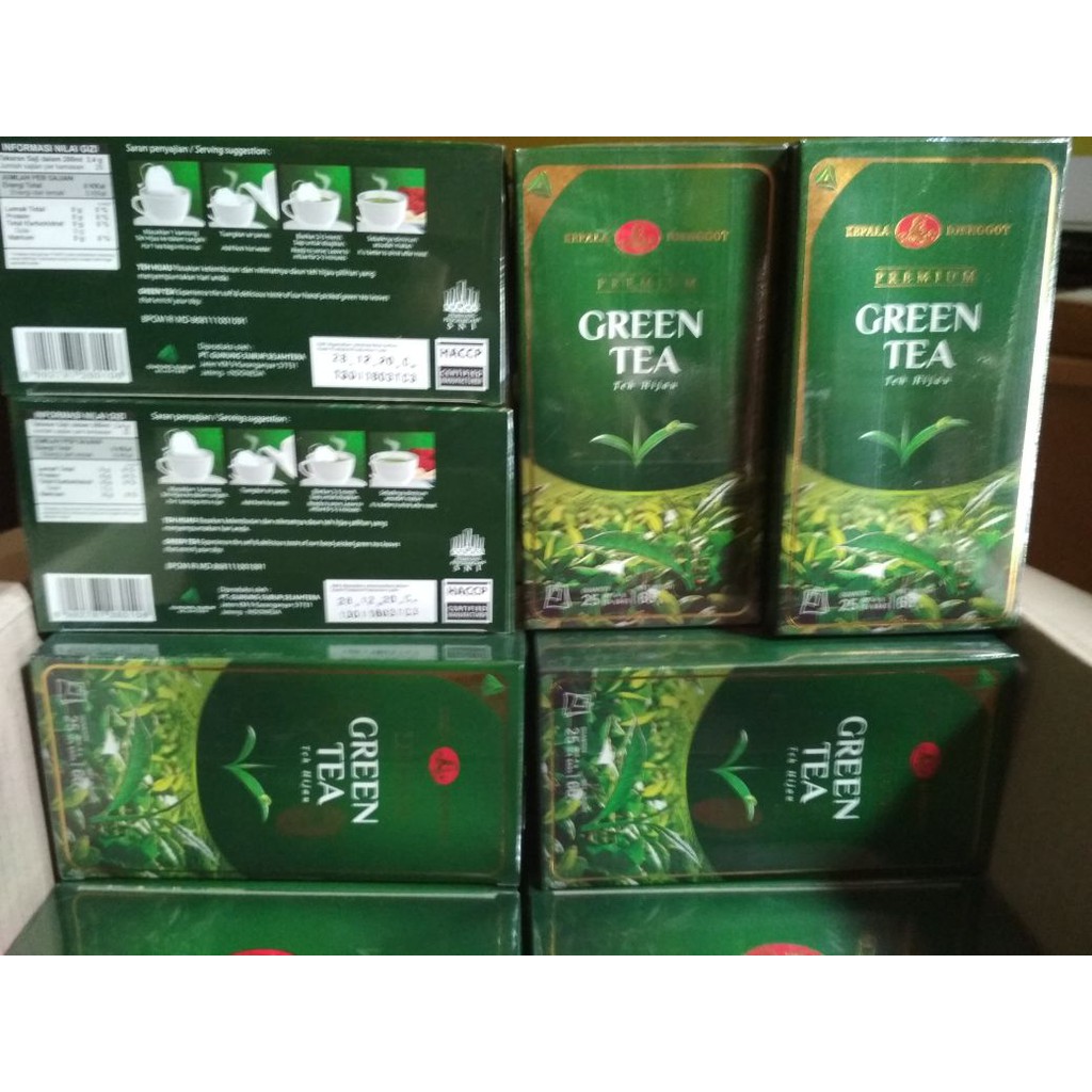 

Teh Hijau Celup Kepala Djenggot Isi 25 pcs Diet Keto