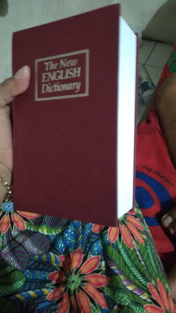 Brankas Model Buku Kamus / Security Dictionary Cash / Celengan / Kotak Perhiasan