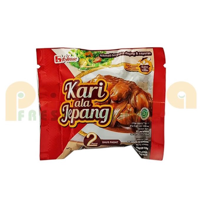 

HOUSE KARI ALA JEPANG 50GR PCS