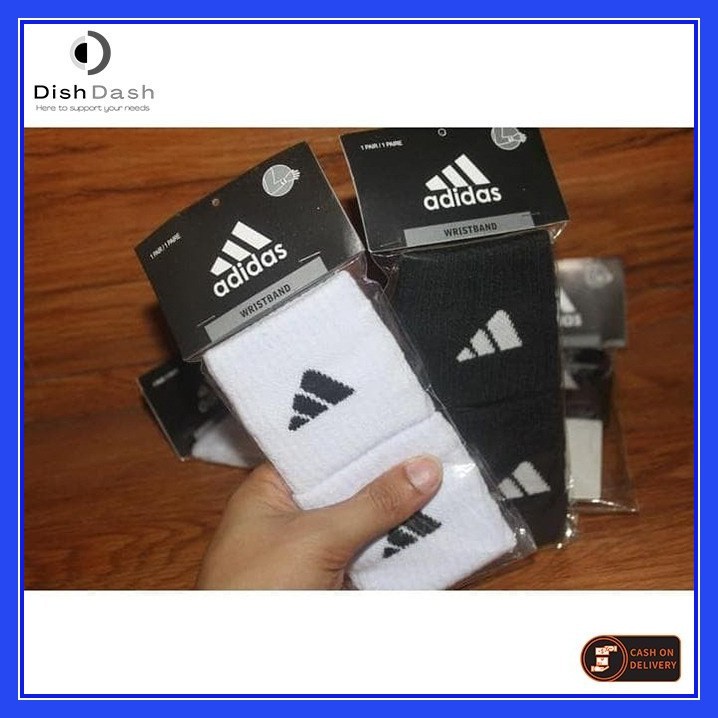 [BAYAR DI TEMPAT] 1 Pasang Wristband Adidas / Wrist Band / Handband / Hand Band Adidas Termurah