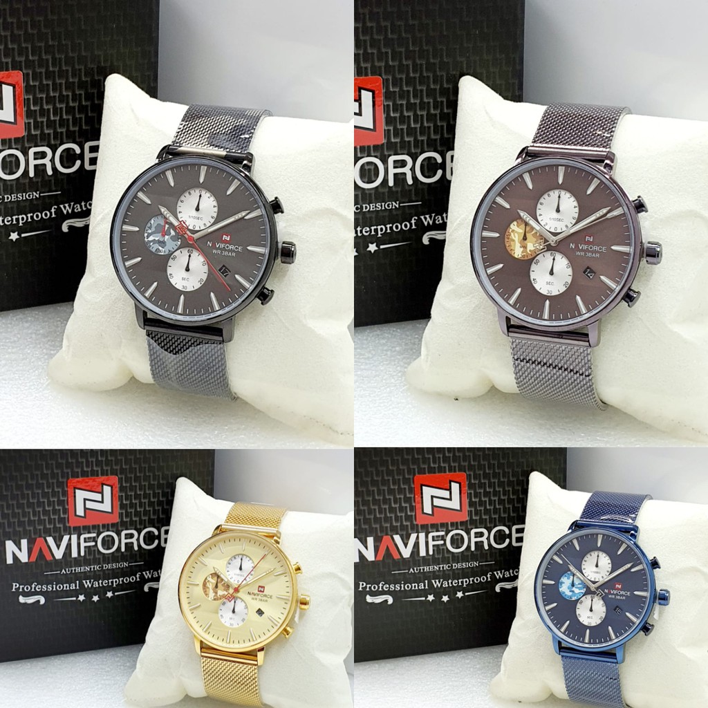 Jam Tangan Pria Navoforce NF9169 Original | Jam Tangan Murah | Garansi Resmi.