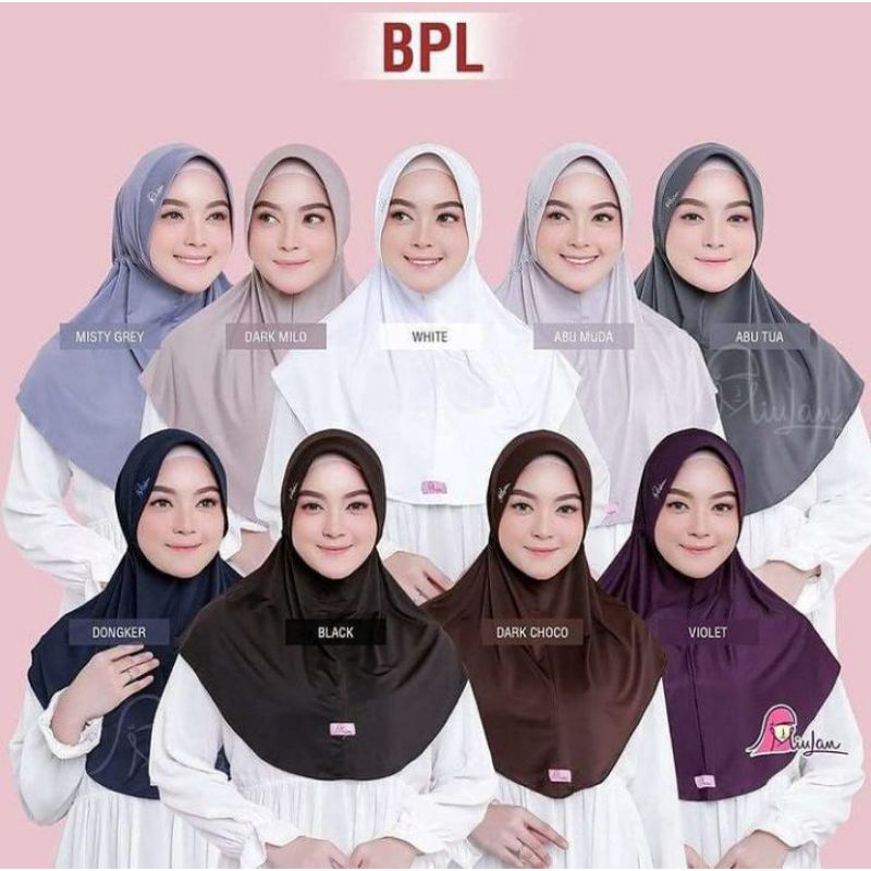 Bergo Plain Laura Dewasa/Plain Laura Miulan/Plain Laura Dewasa/Plain Laura
