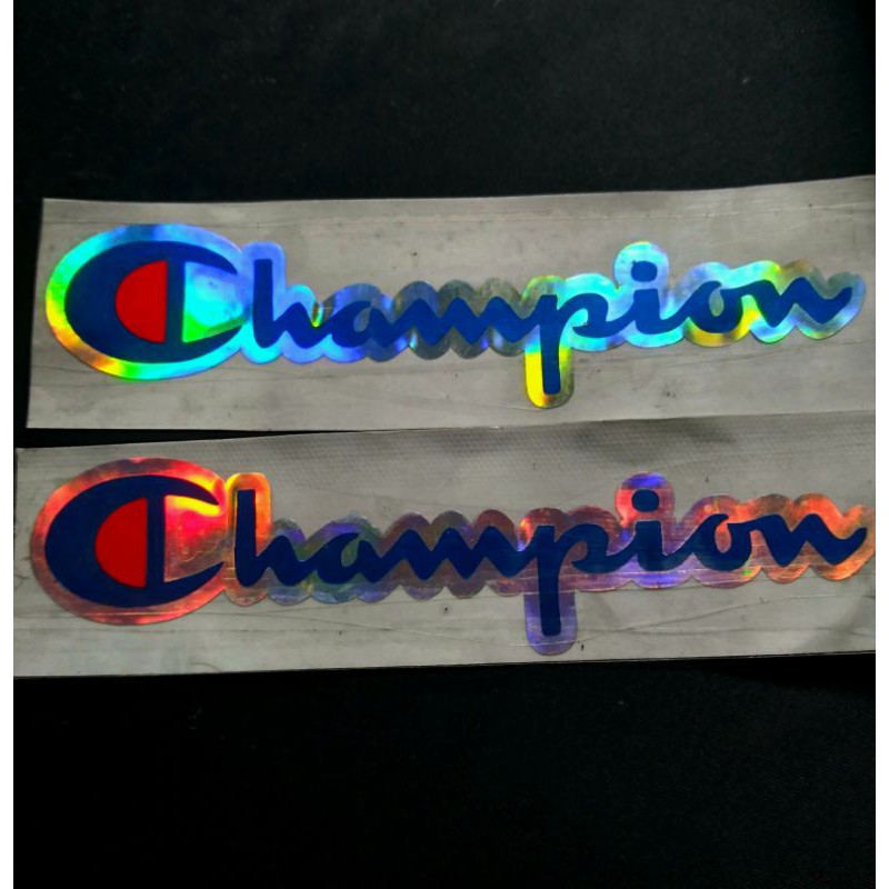 

STICKER CHAMPION CUTTING HOLOGRAM