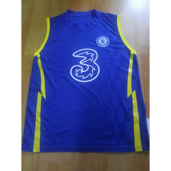 BAJU BOLA SINGLET + SETELAN CHIESEA HOME BARU