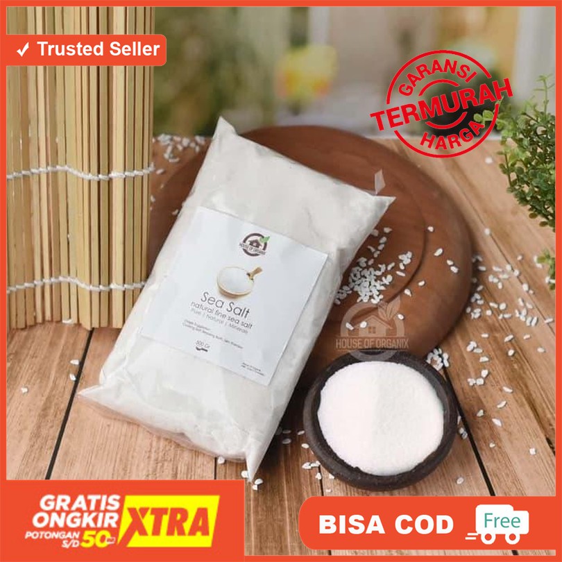 

Natural Sea Salt Fine 500gr LIMITED EDITION
