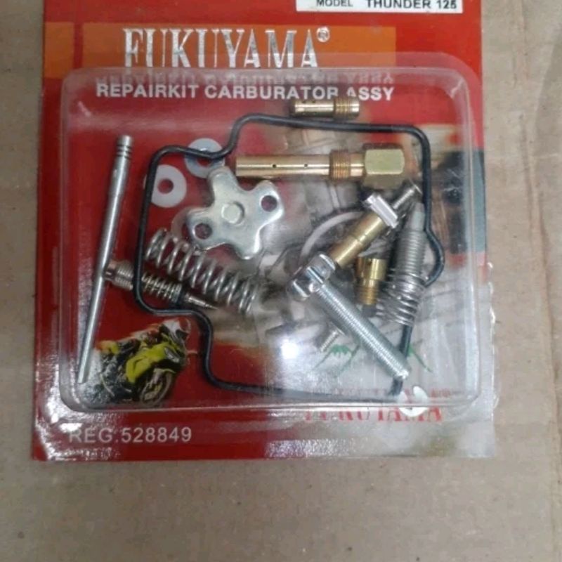 Repair kit isi karbu karburator assy thunder 125 fky