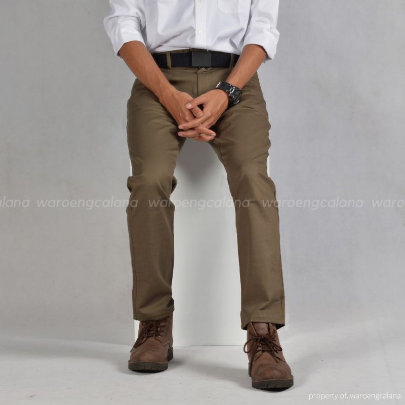 CELANA PANJANG CHINO PREMIUM / CHINO ORI IN-ONE