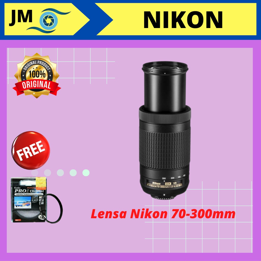 Lensa Nikon 70-300mm AF-P DX