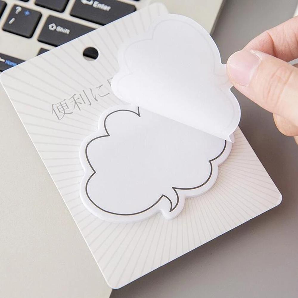 Lanfy Memo Pad Dialog Box Self-Adhesive Stationery Kertas Catatan