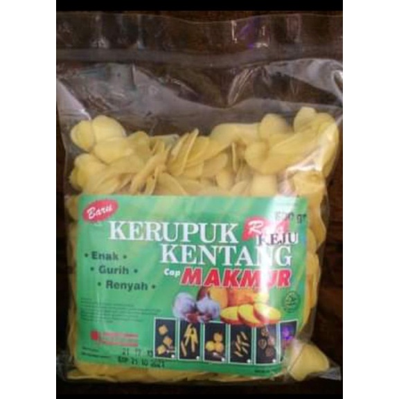 

KERUPUK KENTANG KEJU 500gr ASLI SIDOARJO