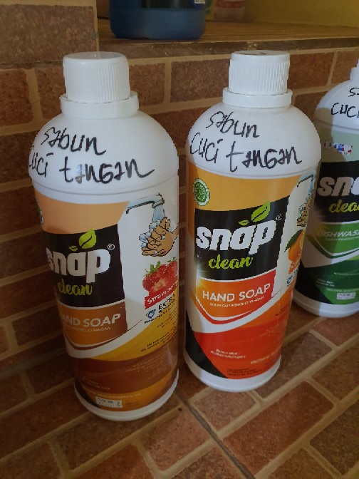 Sabun Cuci Tangan / Hand Wash / Hand Soap | Snap Clean - 1 Liter