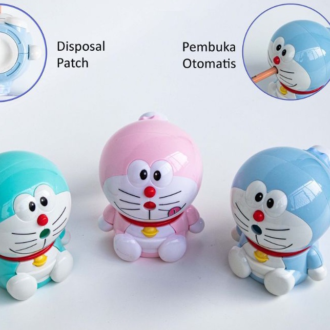 

Serutan Meja Otomatis Doraemon / Rautan Putar / Rawutan Meja Pensil