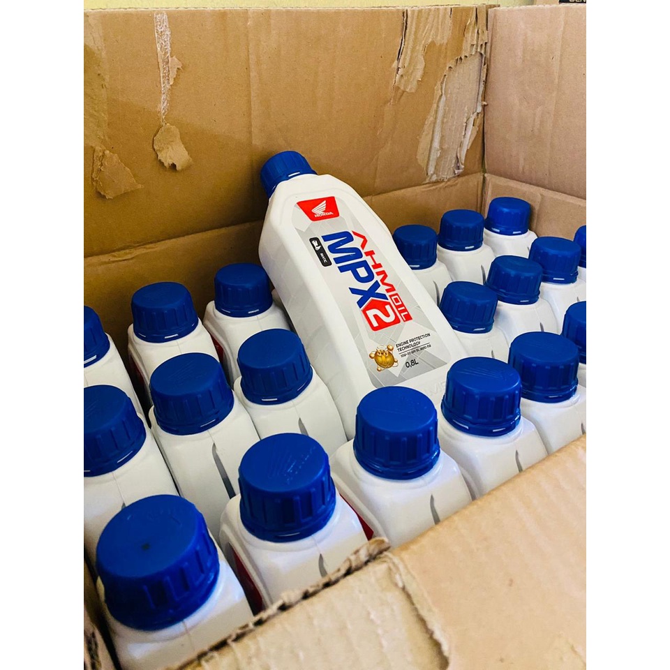 1 DUS OLI HONDA MATIC AHM OIL MPX 2 800 ML 10W-30 API SL OLI MATIC MPX2