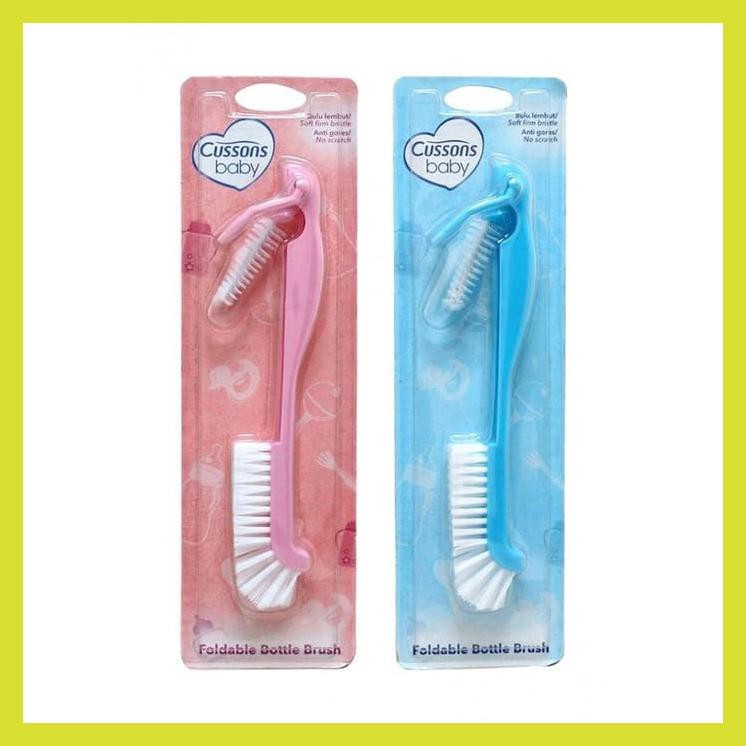 CUSSONS BABY FOLDABLE BOTTLE BRUSH SIKAT BOTOL LIPAT/SIKAT BOTOL CUSSONS