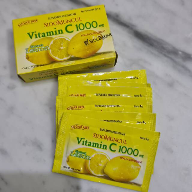 Sidomuncul Vitamin C 1000mg Shopee Indonesia