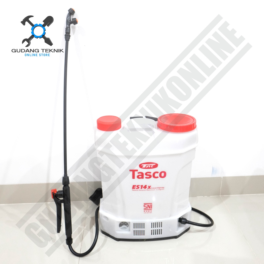 Sprayer Hama Elektrik 14L TASCO ES14X / Alat Semprot Semprotan Obat Hama Elektrik 14 Liter ES14X TASCO