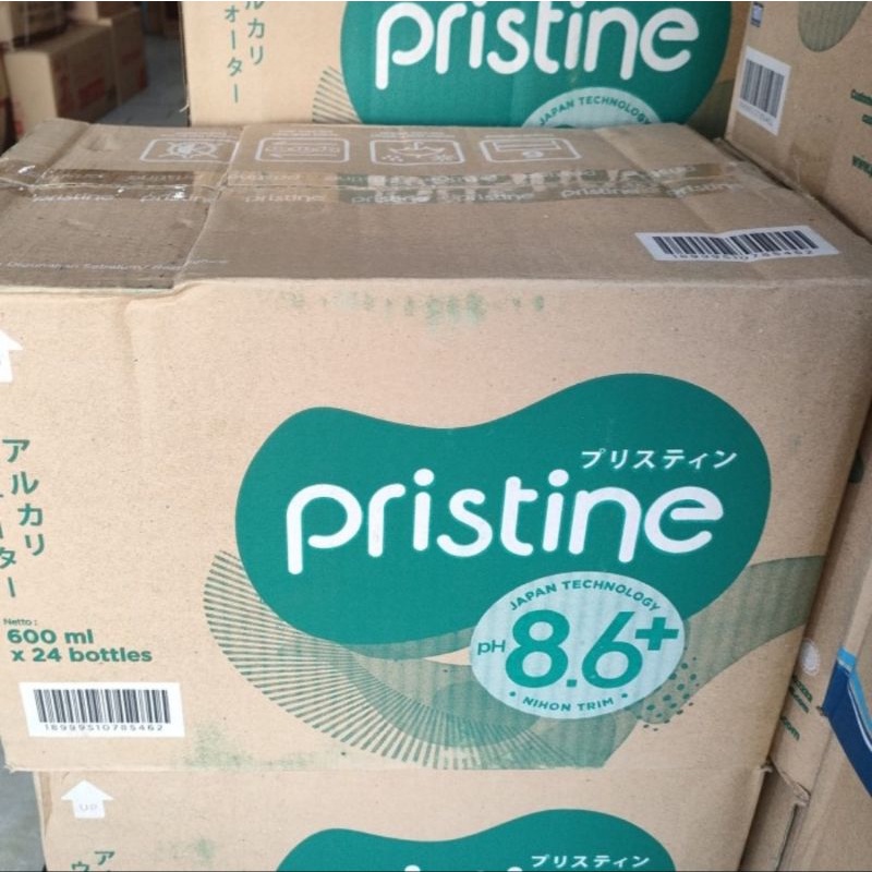 

Pristine Air Mineral PH 8.6+ berisi 24 x 600 ml
