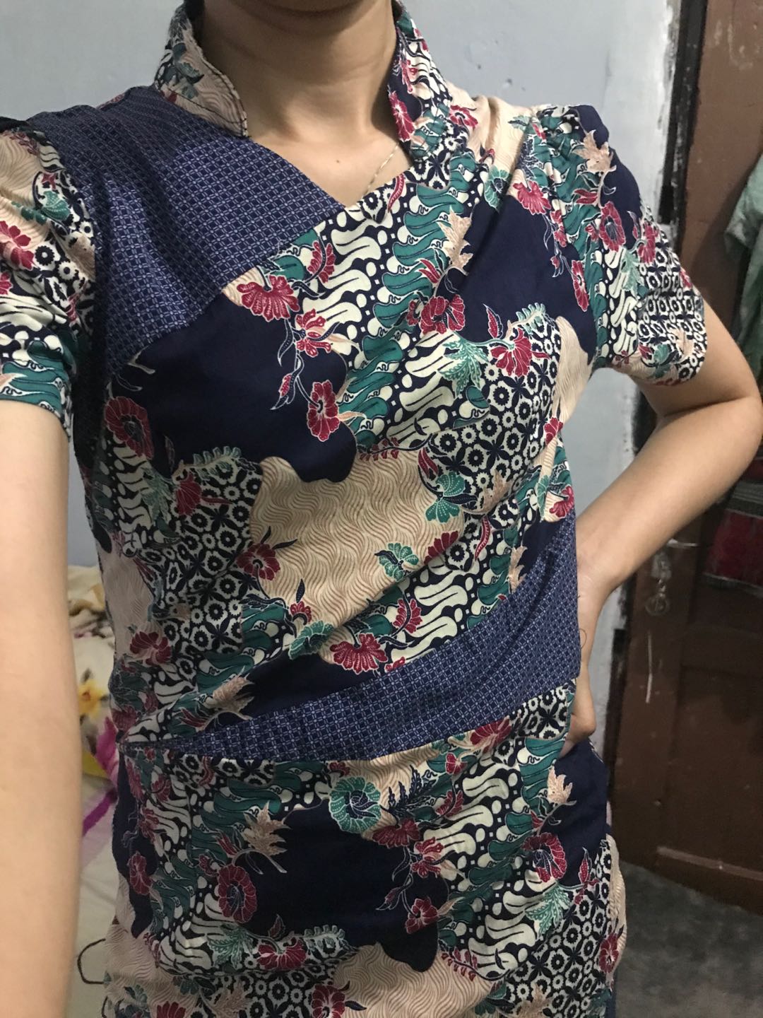 Baju Batik Wanita - Dress Batik Wanita 317 -231