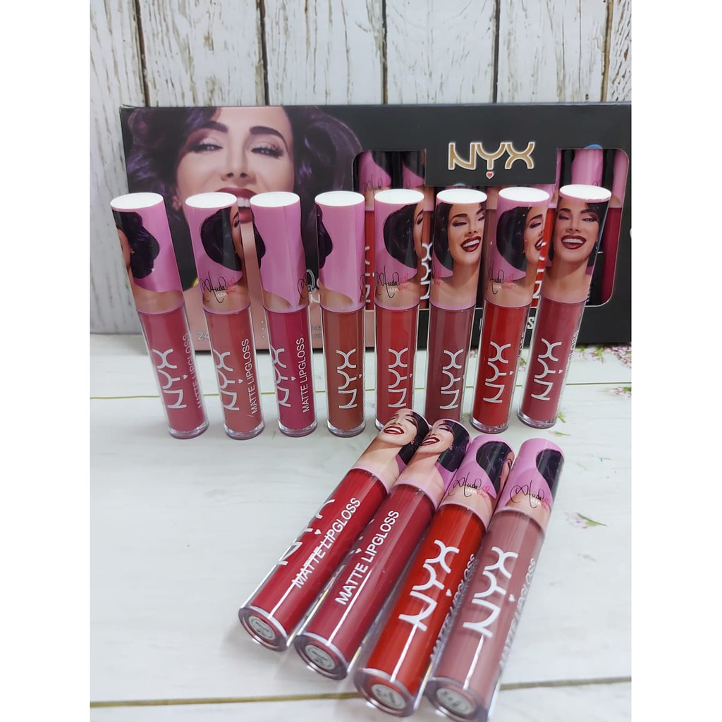 ( PROMO 12 ) LIPCREAM MATTE  LIPGLOSS PAPAN 6051