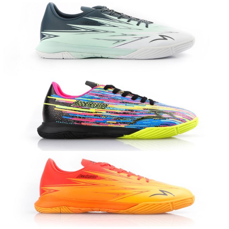 Specs Lightsspeed 3 Oren Fractal Sepatu Futsal Specs ls reborn illuminate pack Origina