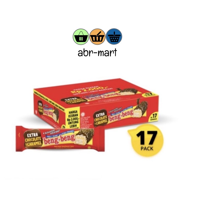 

BENG BENG CHOCOLATE 1 BOX ISI 17 PCS **