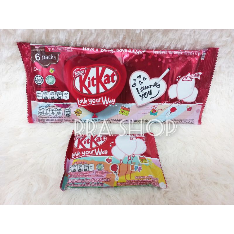 

Cokelat Nestle KIT KAT 102 gram