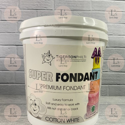 

Tigersonphilti Super Fondant Cotton White 5Kg