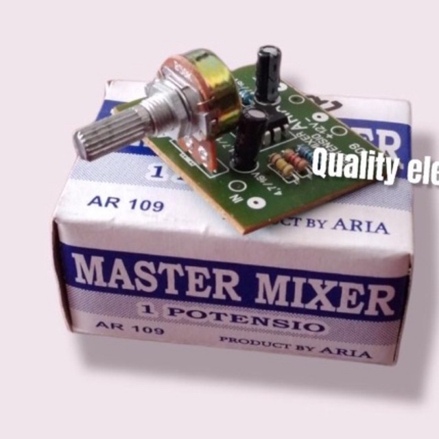 KIT MASTER MIXER 1 POTENSIO AR 109 ARIA