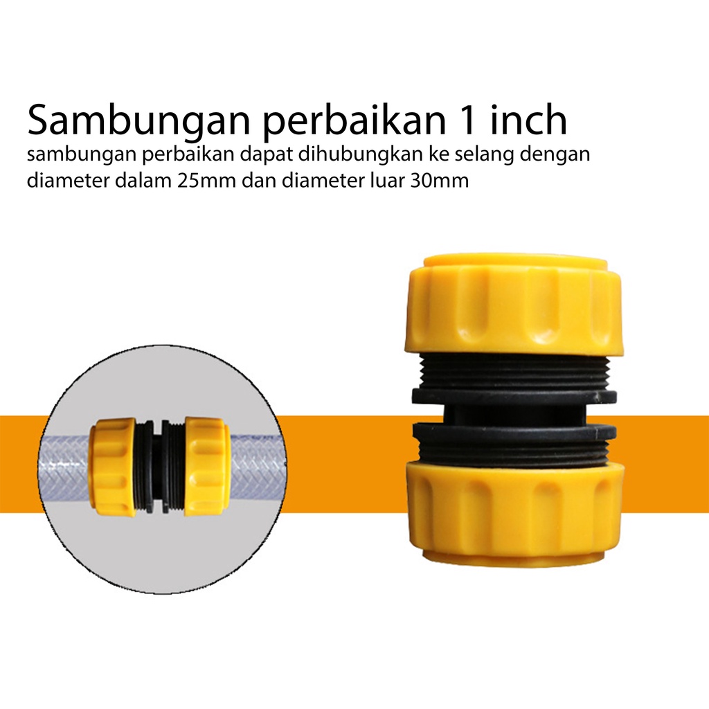 Drat Sambungan Kran Quick Release Sambungan Keran Air ke Selang Kuat &amp; Berkualitas