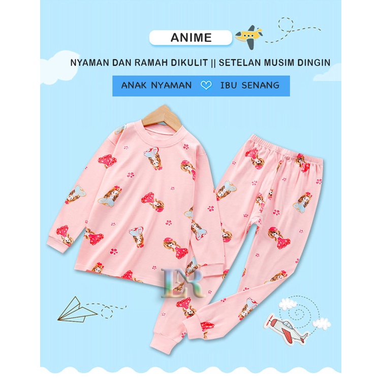 SETELAN BAJU ANAK BAJU BAYI IMPORT PREMIUM LAKI LAKI PEREMPUAN BAJU TIDUR MUSIM DINGIN