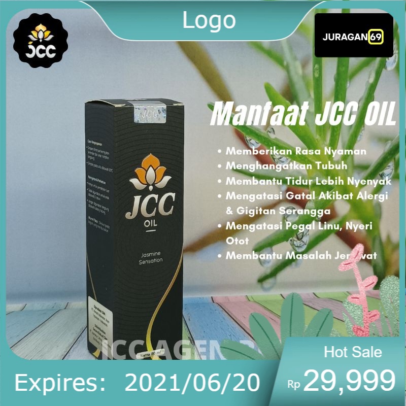 JCC OIL ORIGINAL ASLI - MINYAK HERBAL - AROMATERAPI