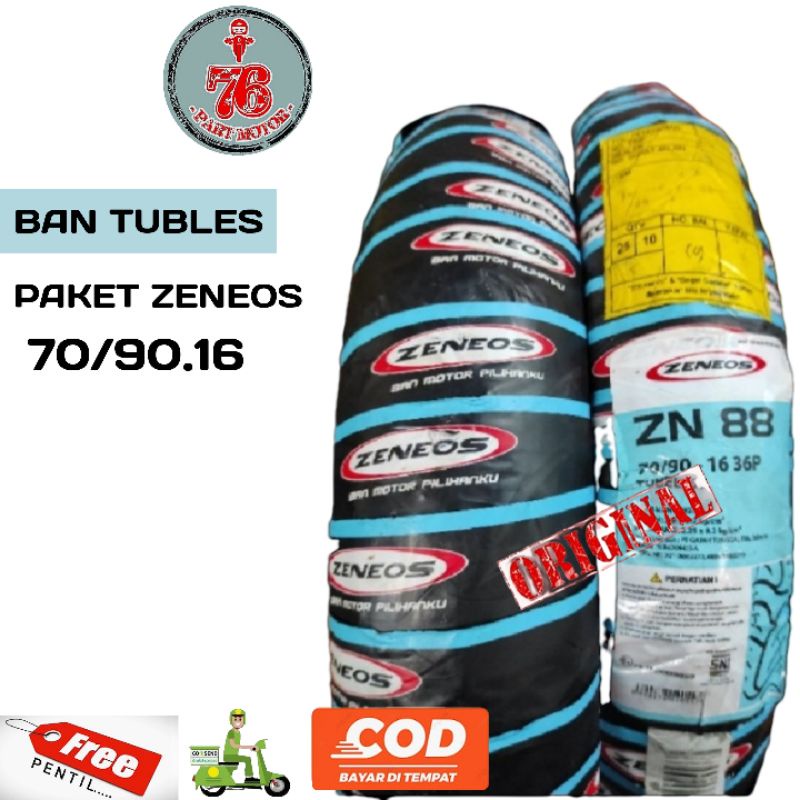 BAN TUBLES ZENEOS  70/90.16 FREE PENTIL