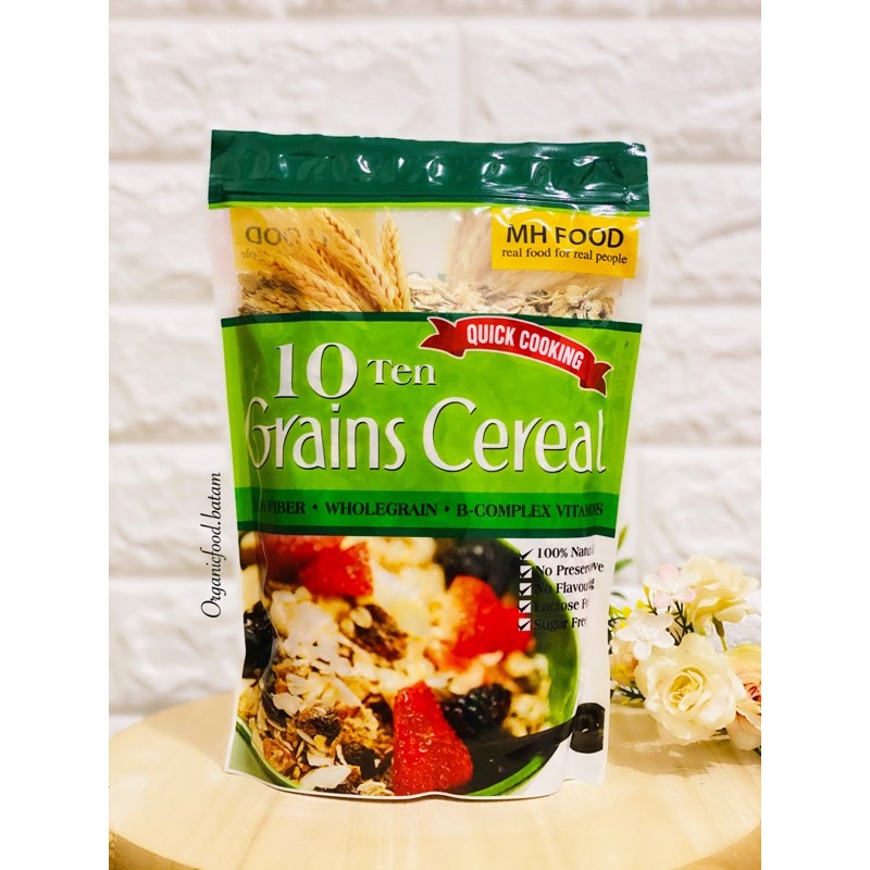 

Ten Whole Grain Cereal / Sereal Sehat 500g