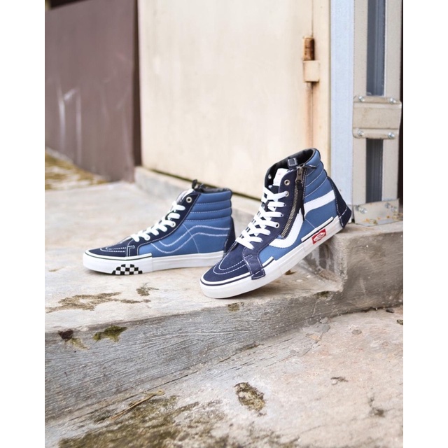 VANS SK8 HI CUT AND PASTE PARISIAN NIGHT