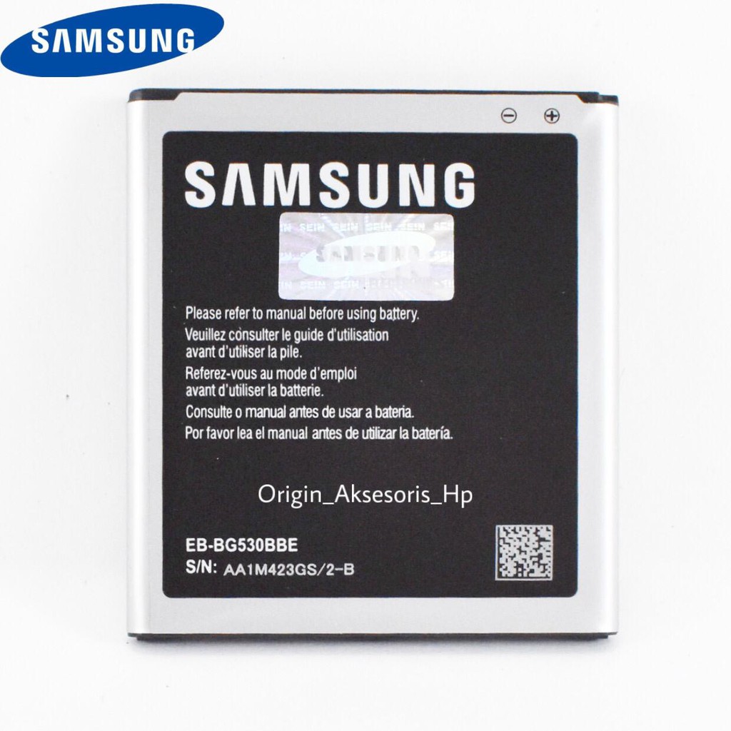 Battery Batre Baterai Samsung Galaxy Grand Prime / J2 Prime / J3 2016 / J5 2015  EB-BG530BBE