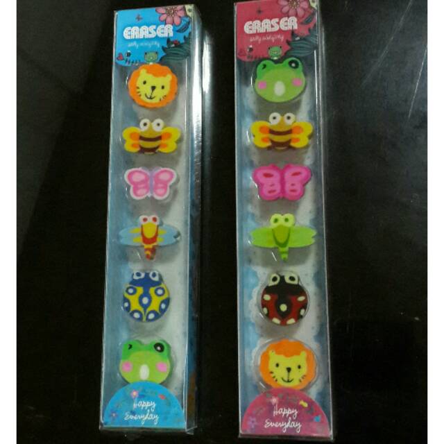 

Penghapus animal isi 6 pcs SK843